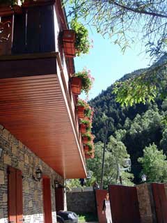 balcony chalet Andorra